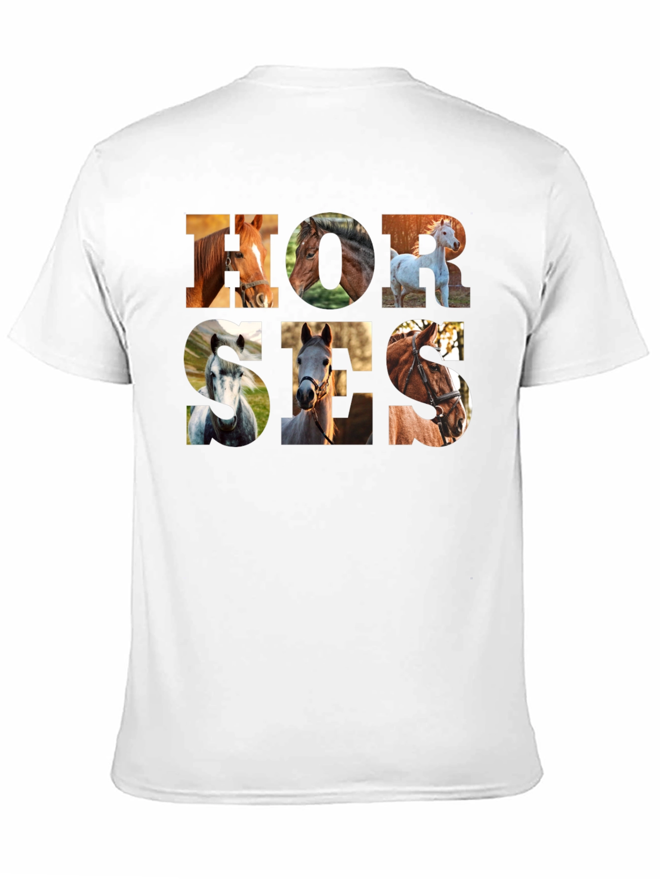 Horse Graphic T-Shirt - Unisex Crew Neck Tee