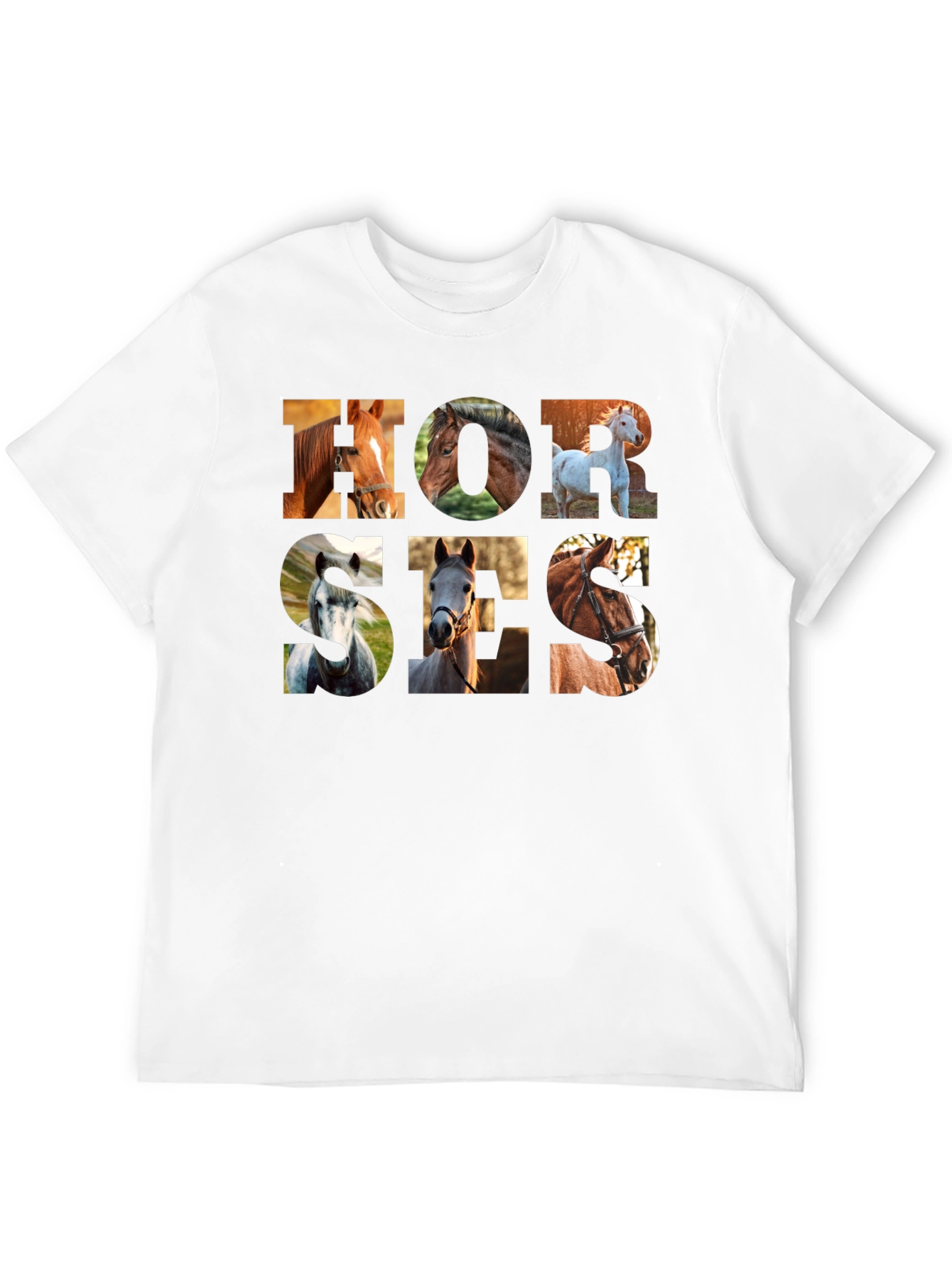 Horse Graphic T-Shirt - Unisex Crew Neck Tee