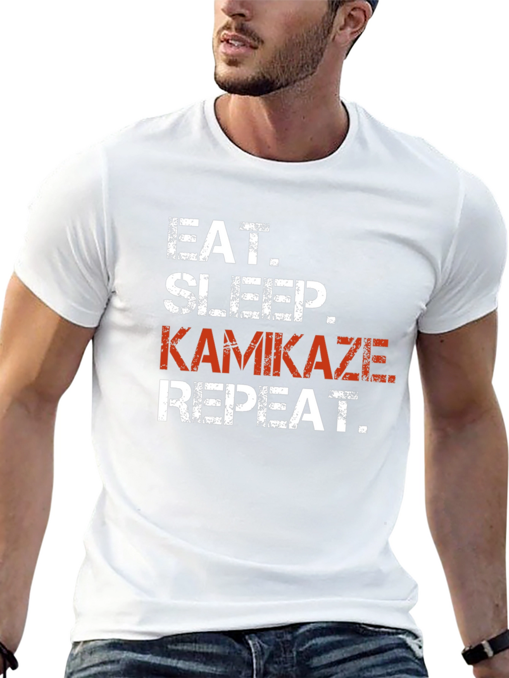 Eat Sleep Kamikaze Repeat - Graphic Tee