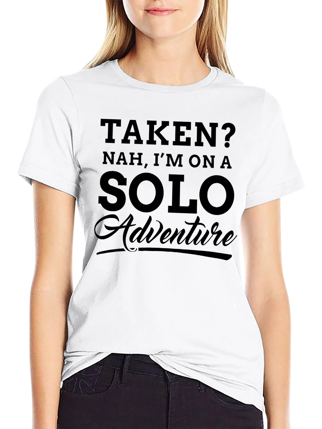 Solo Adventure T-Shirt - Black Graphic Tee
