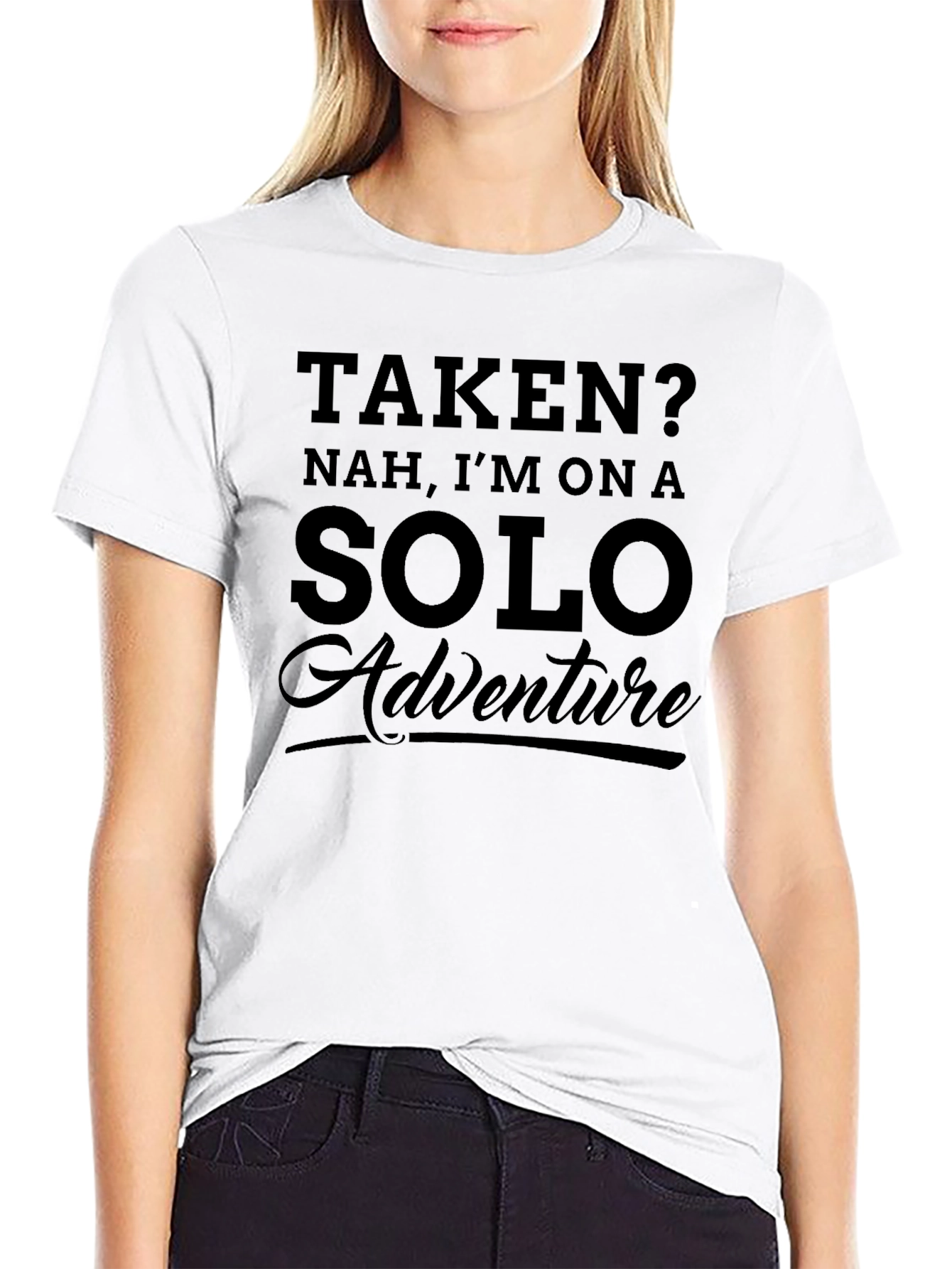 Solo Adventure T-Shirt - Black Graphic Tee
