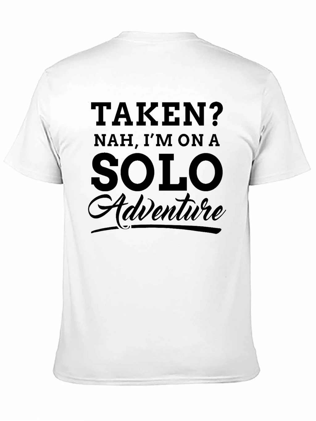 Solo Adventure T-Shirt - Black Graphic Tee