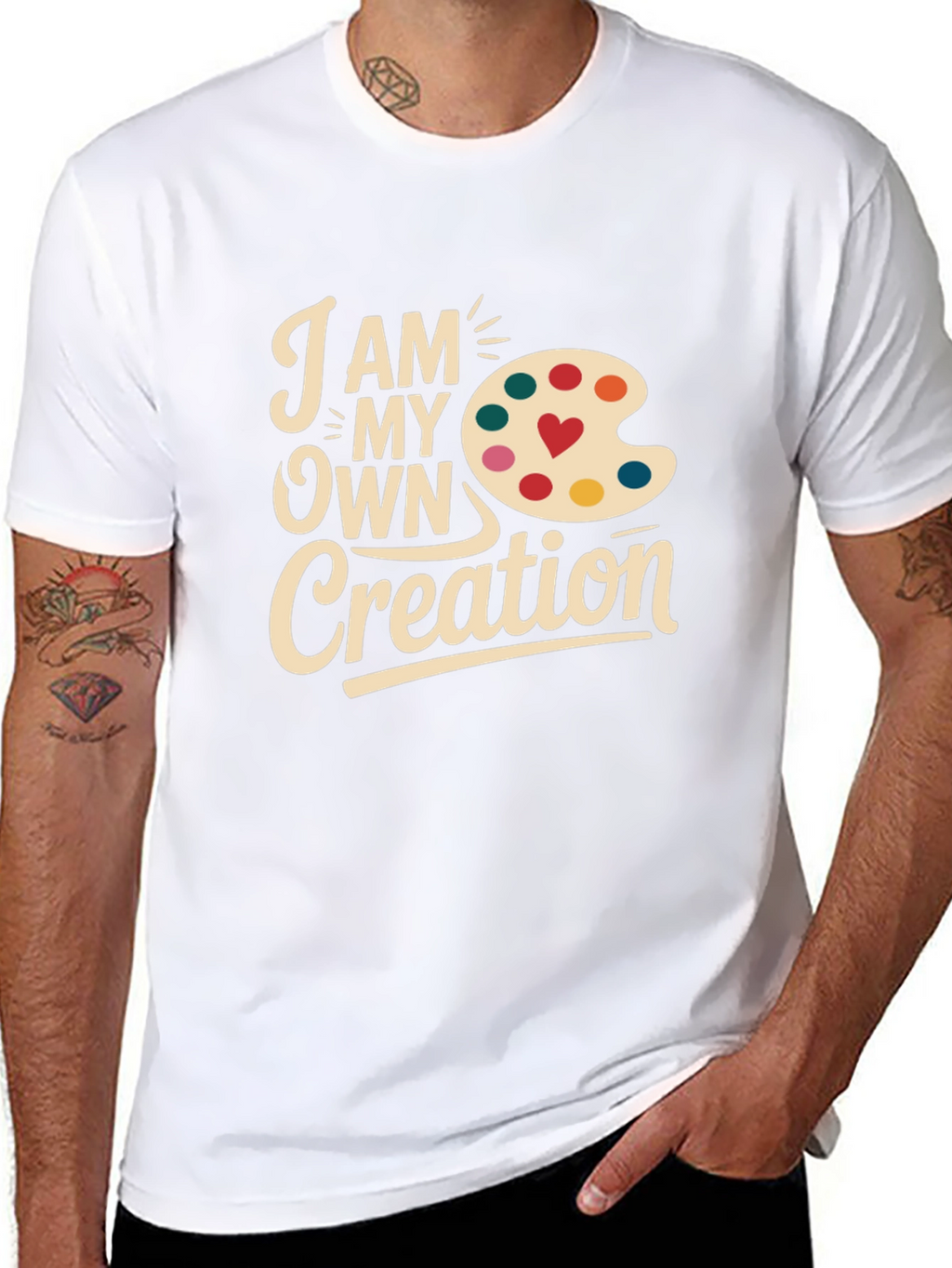 Artists Creation T-Shirt: I Am My Own Creation