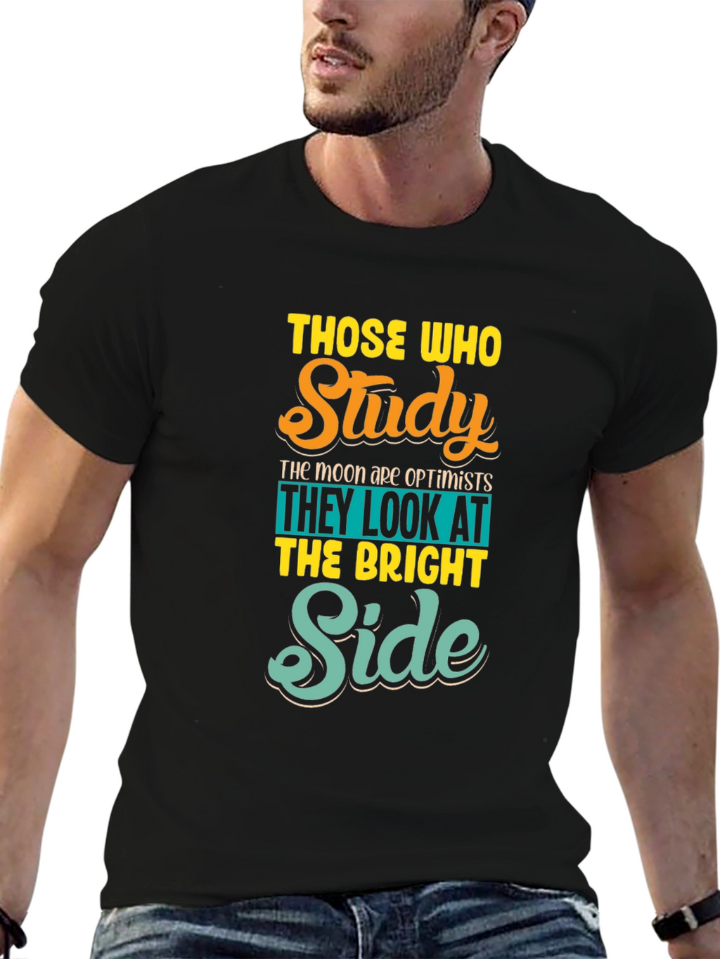 Optimistic Study T-Shirt - Bright Side