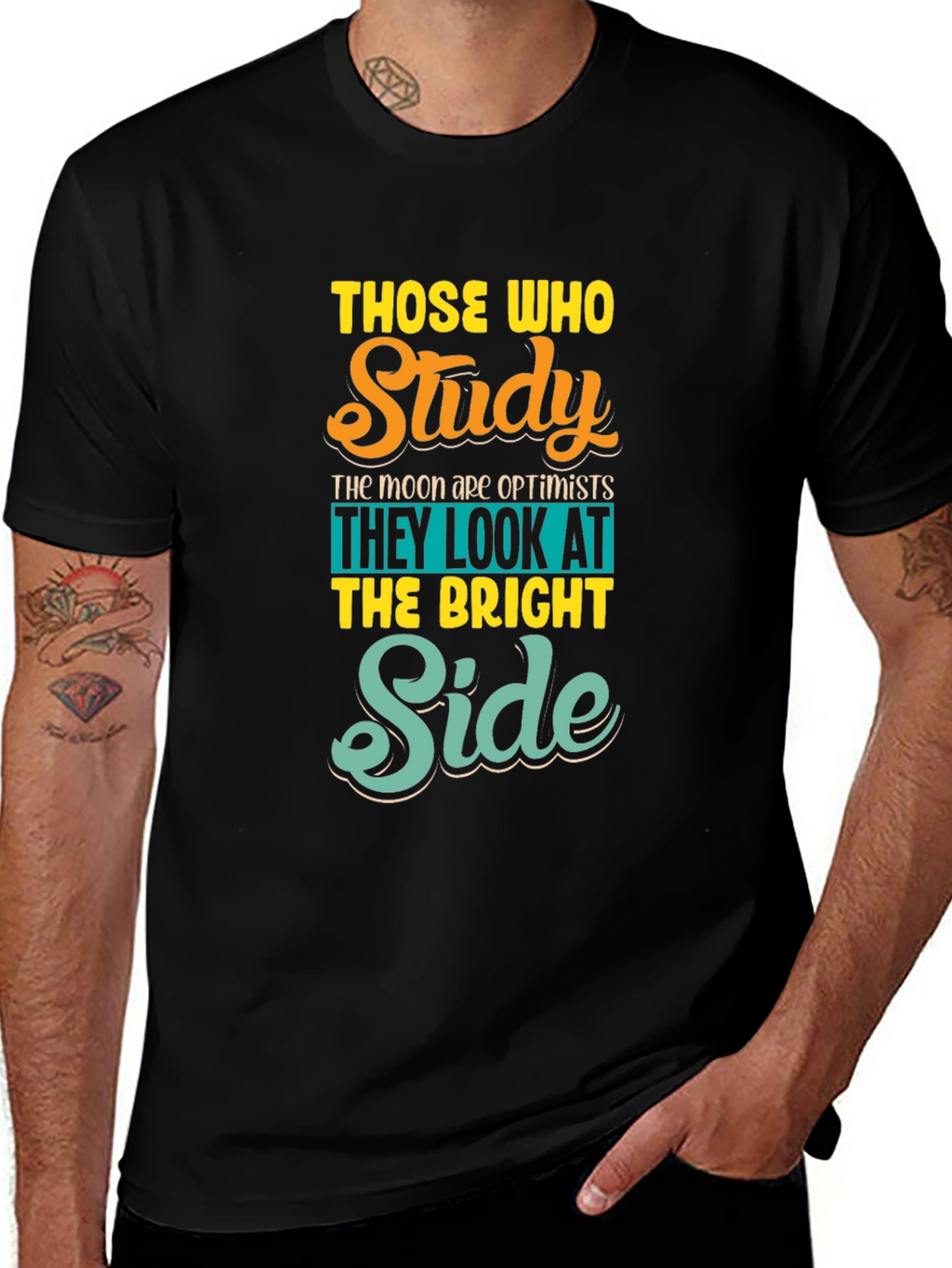 Optimistic Study T-Shirt - Bright Side