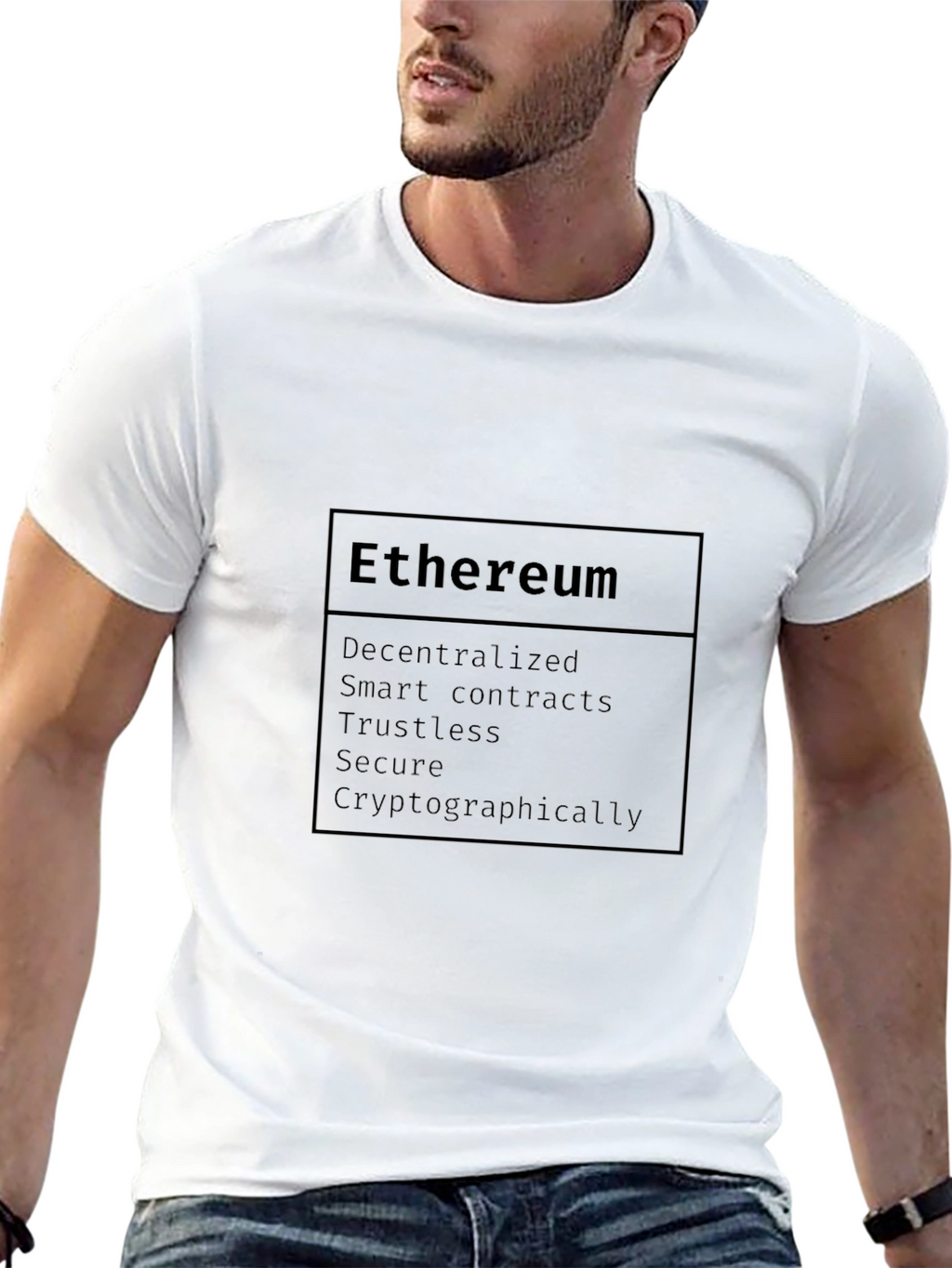 Ethereum Crypto T-Shirt - Decentralized Smart Contracts Tee