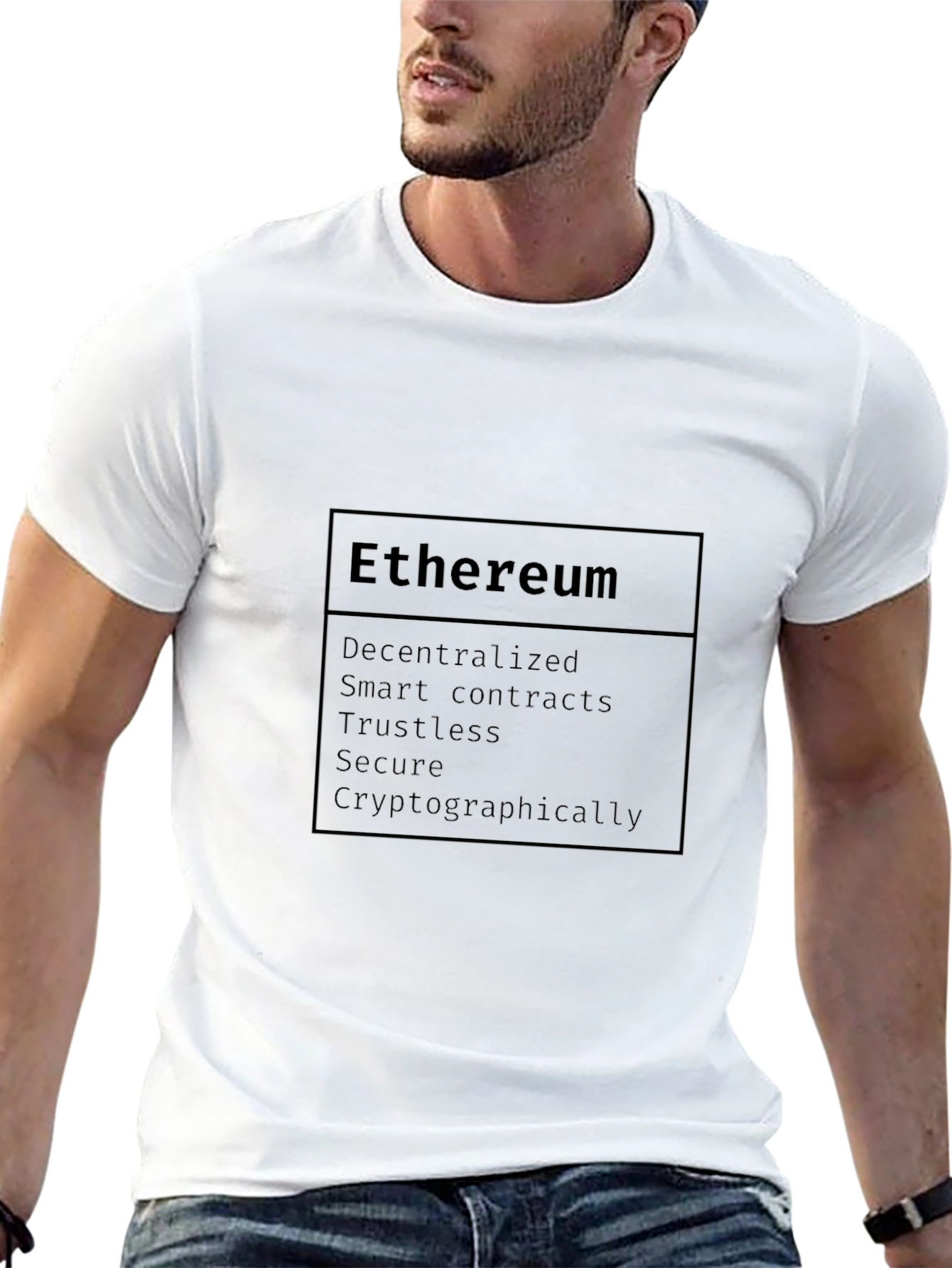 Ethereum Crypto T-Shirt - Decentralized Smart Contracts Tee