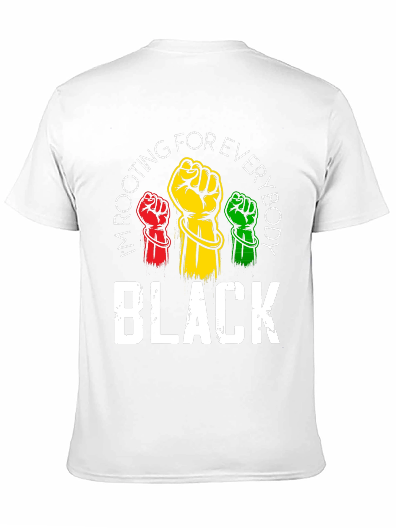 Rooting For Everybody Black T-Shirt