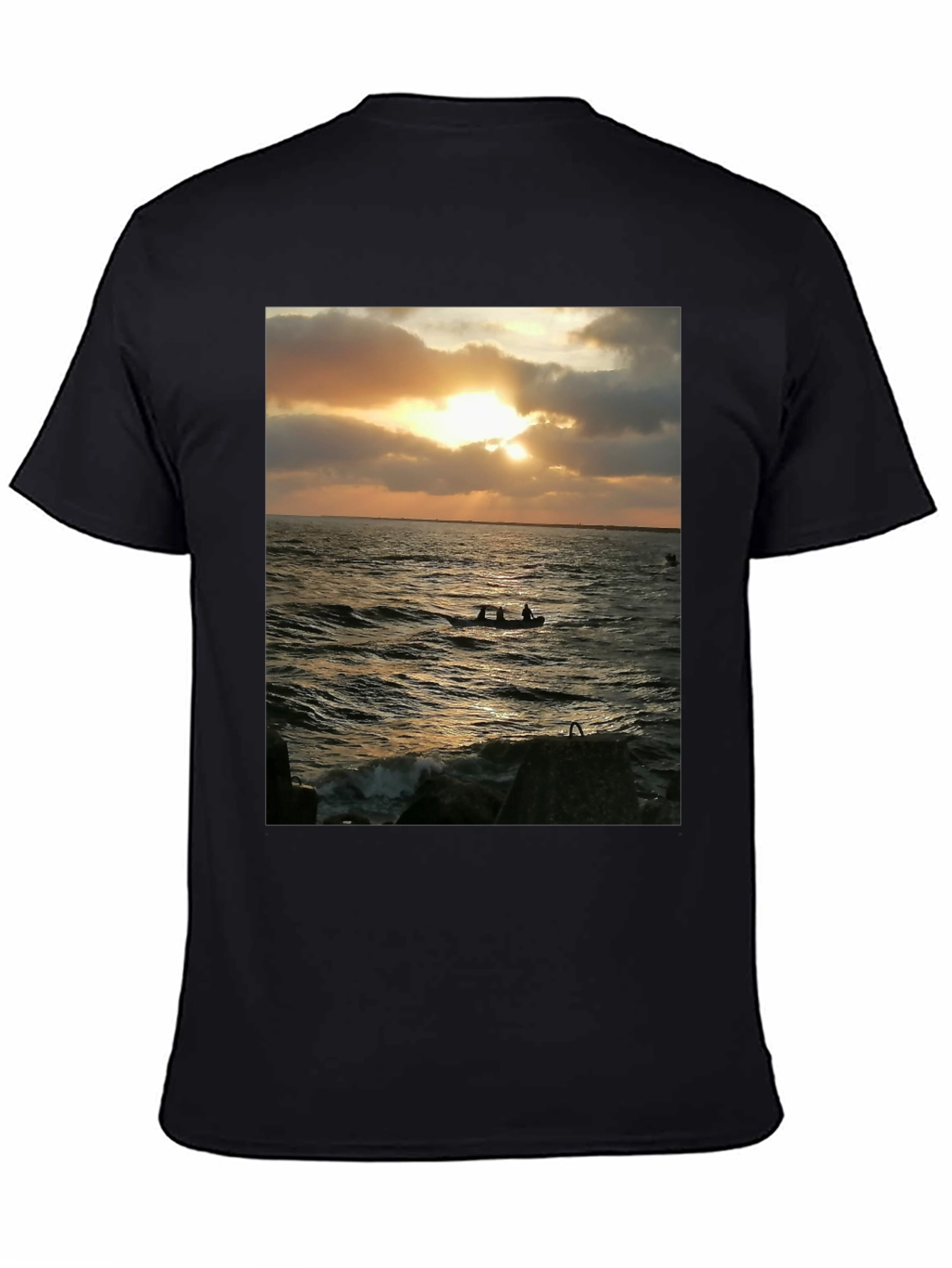 Sunset Boat Trip Graphic Tee