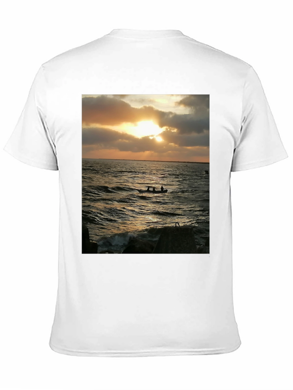 Sunset Boat Trip Graphic Tee