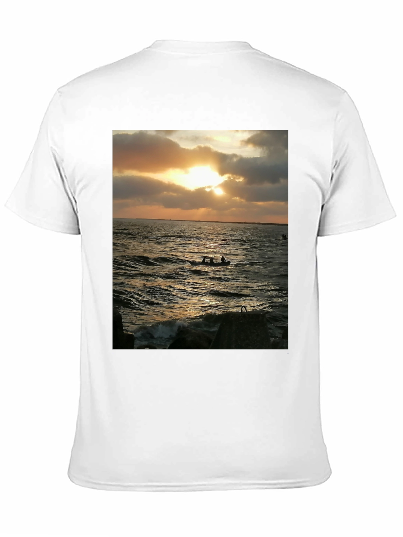 Sunset Boat Trip Graphic Tee