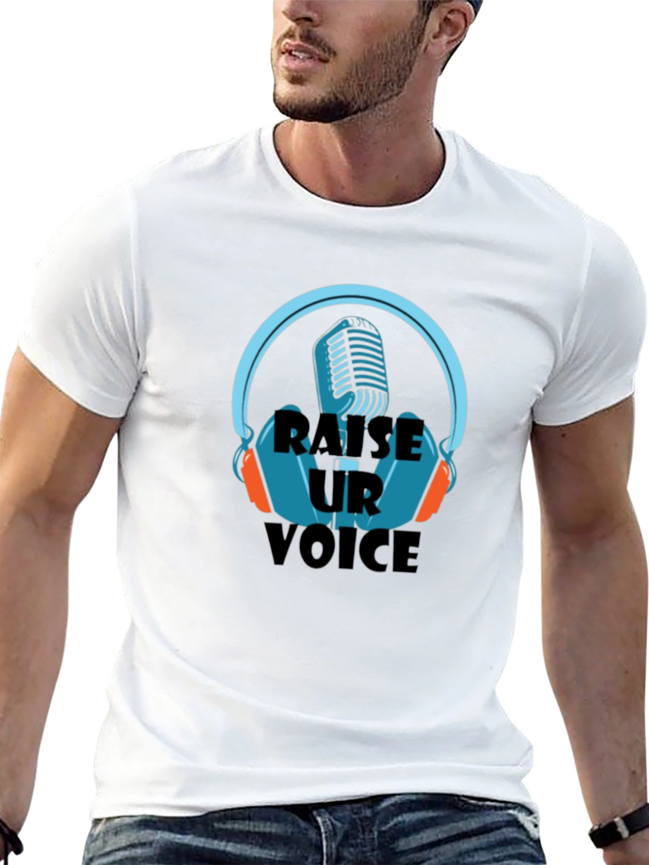 Raise Your Voice T-Shirt - Music Inspired Graphic Tee