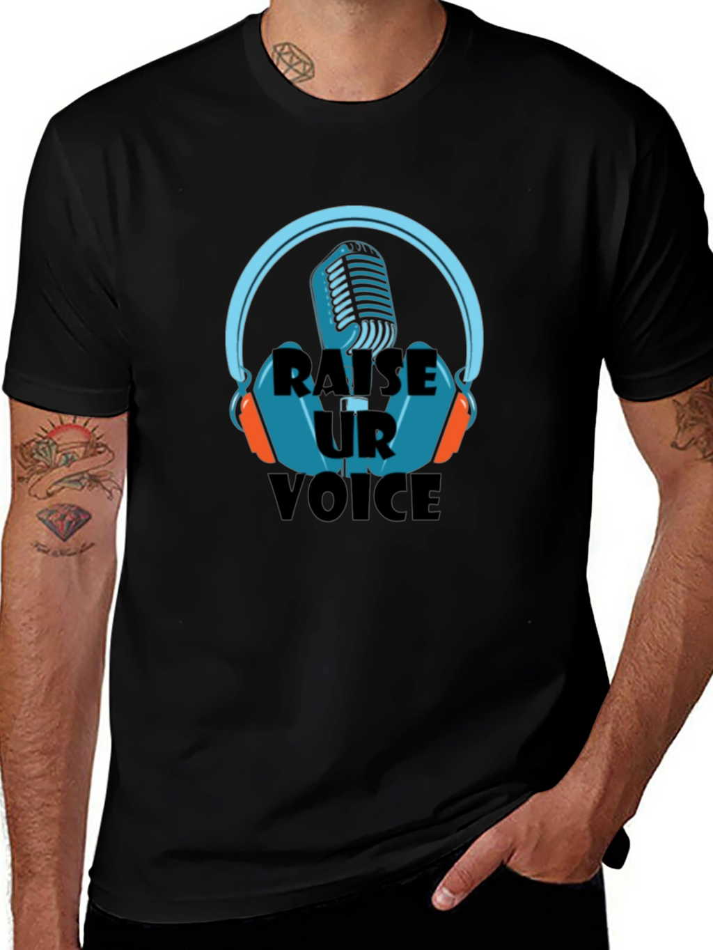 Raise Your Voice T-Shirt - Music Inspired Graphic Tee