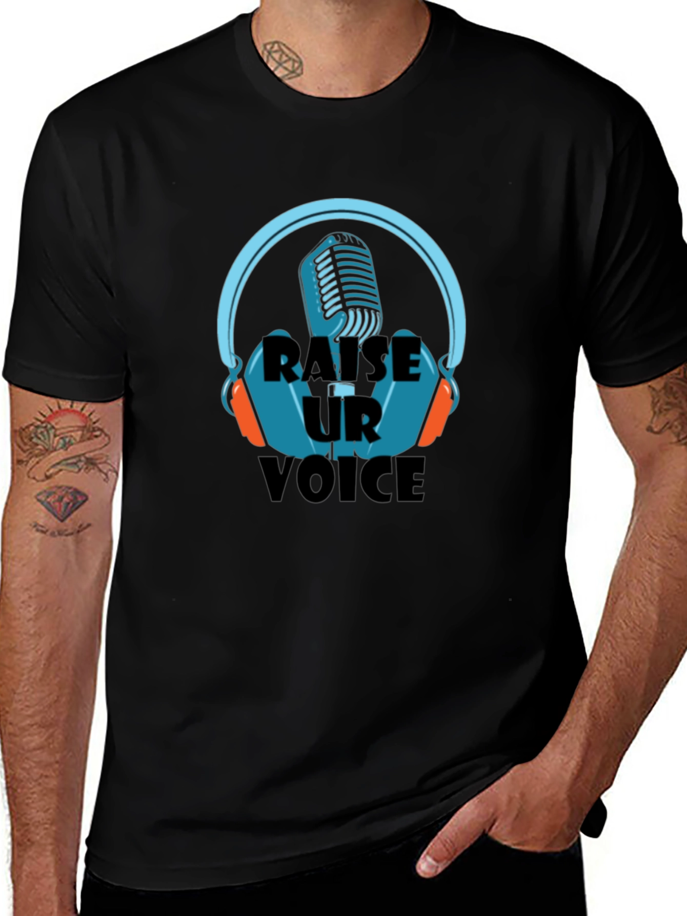 Raise Your Voice T-Shirt - Music Inspired Graphic Tee