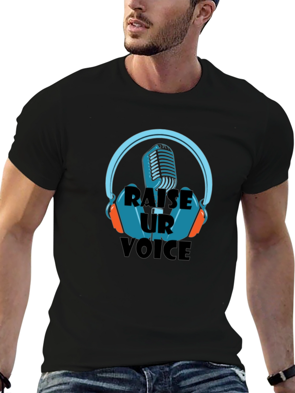 Raise Your Voice T-Shirt - Music Inspired Graphic Tee