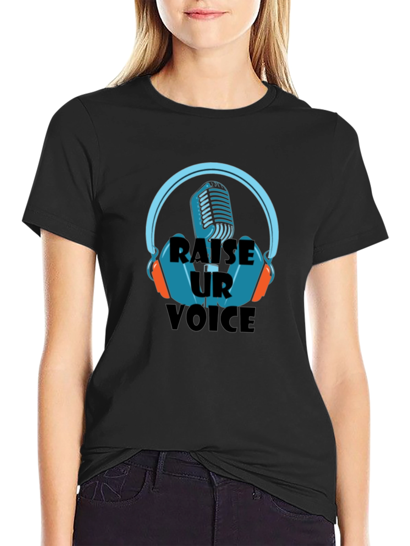 Raise Your Voice T-Shirt - Music Inspired Graphic Tee