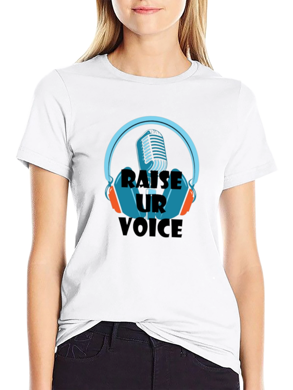 Raise Your Voice T-Shirt - Music Inspired Graphic Tee
