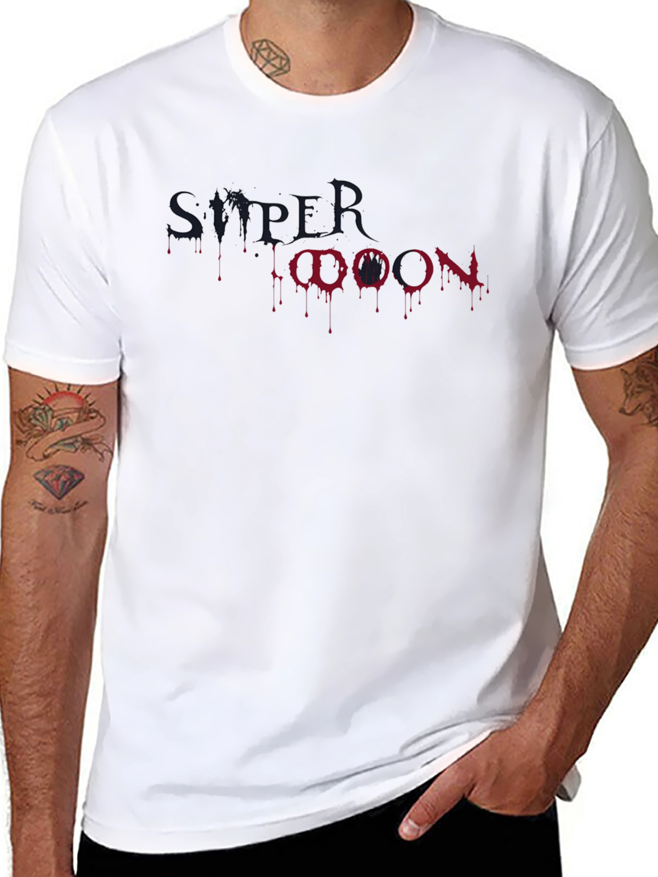 Super Moon Graphic Tee - Unique Design