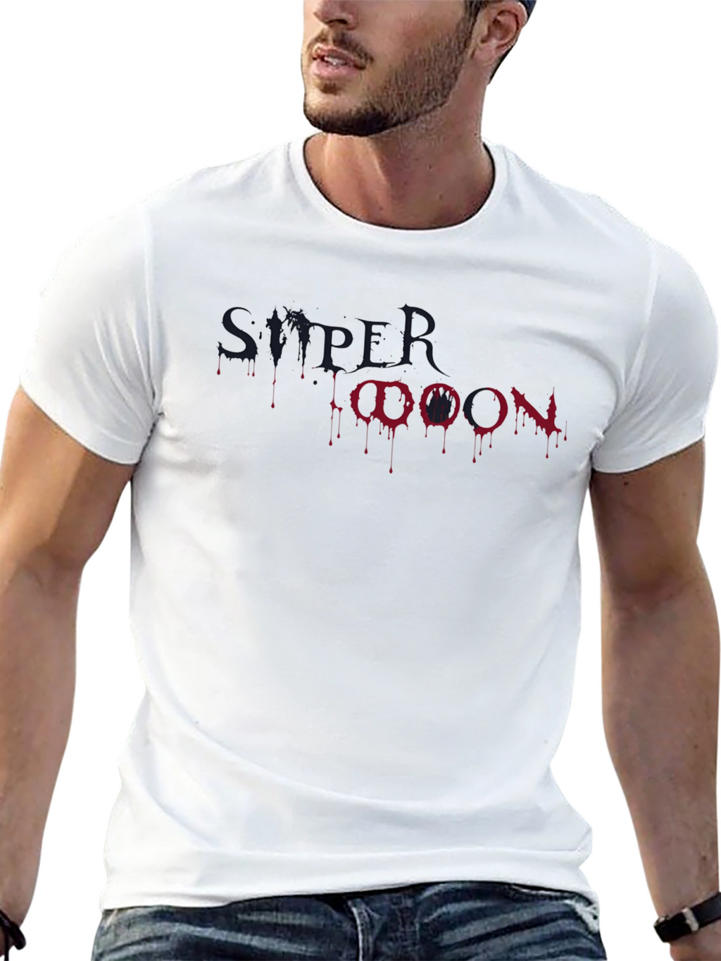 Super Moon Graphic Tee - Unique Design