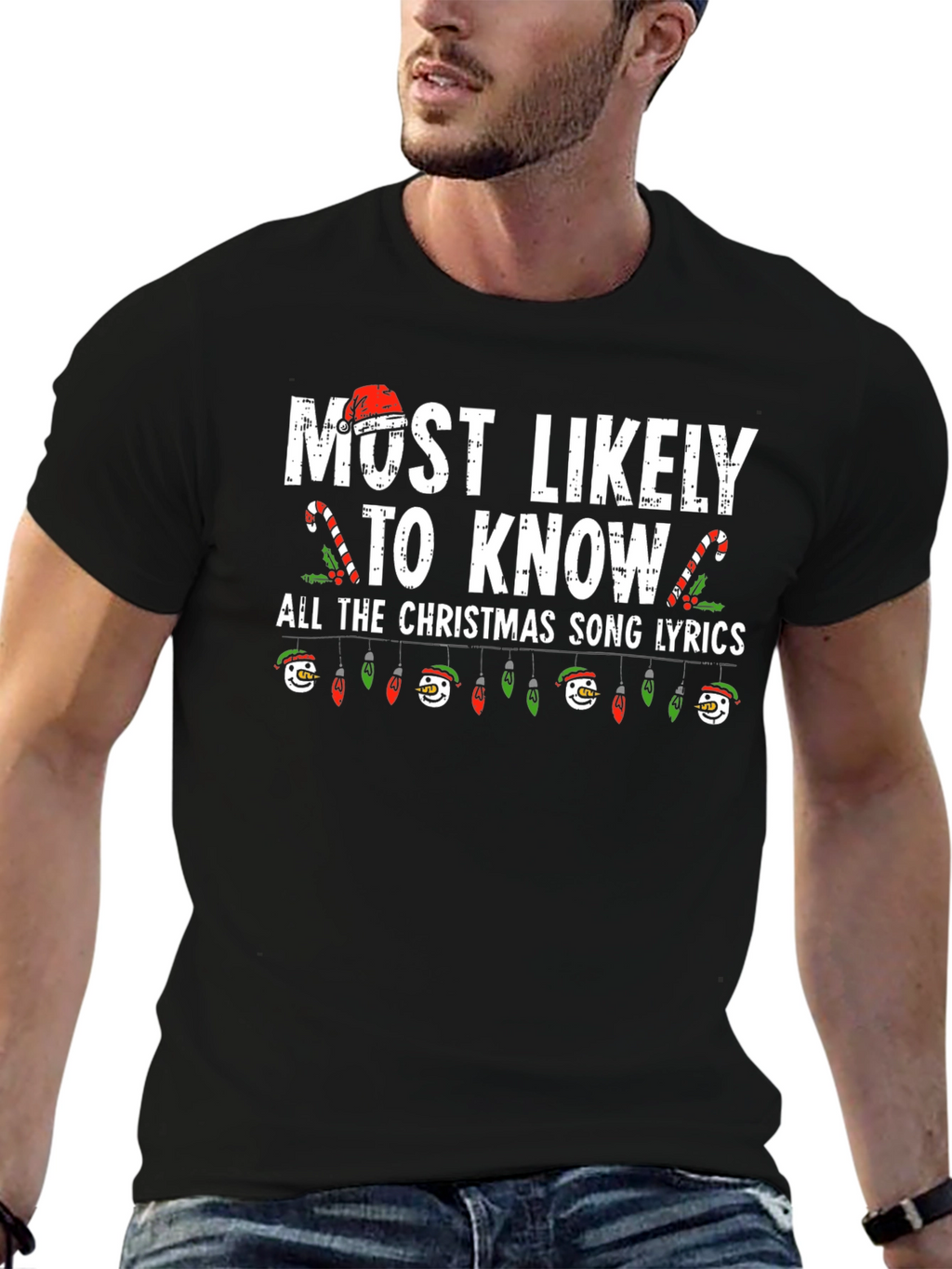 Christmas Song Lyrics T-Shirt