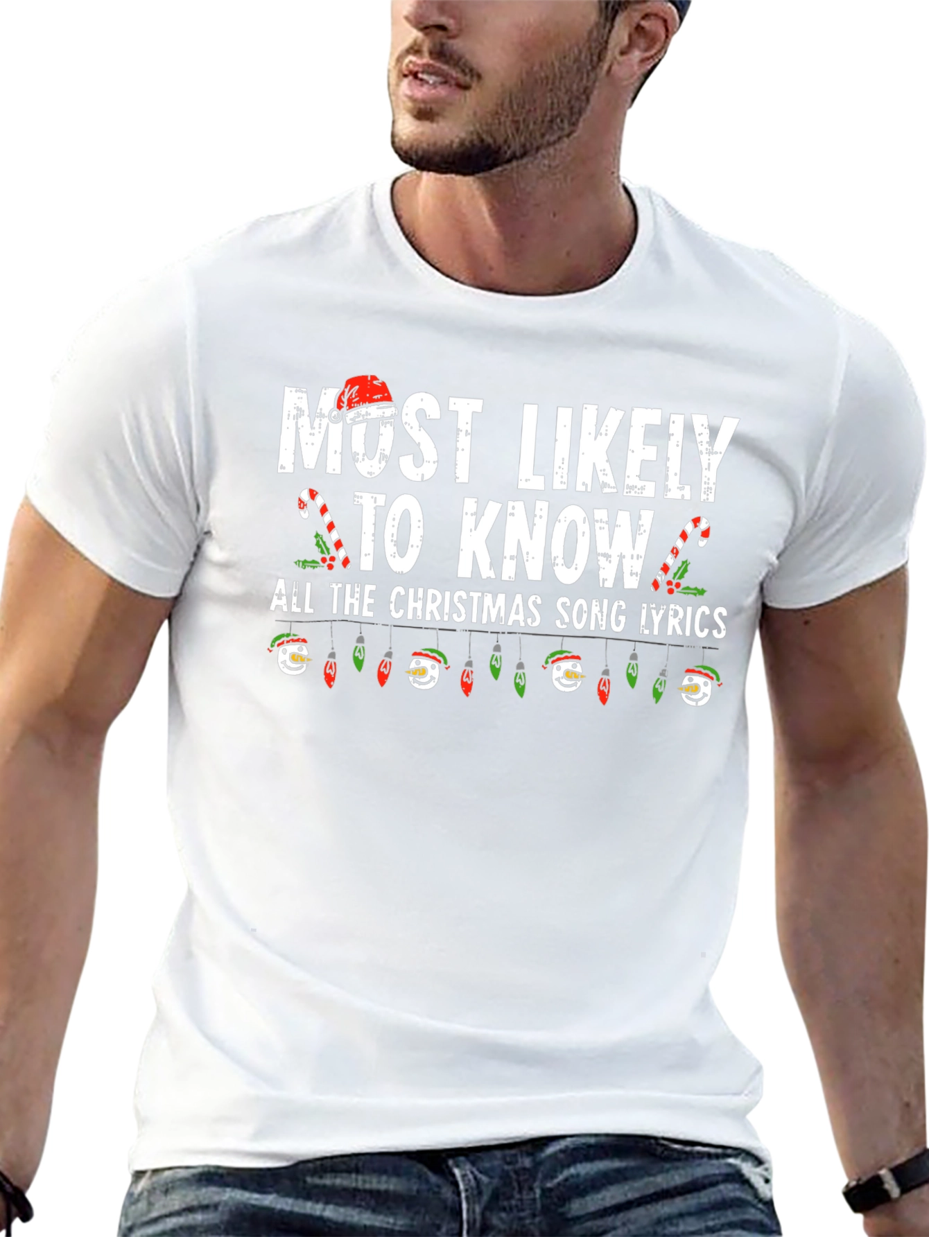 Christmas Song Lyrics T-Shirt