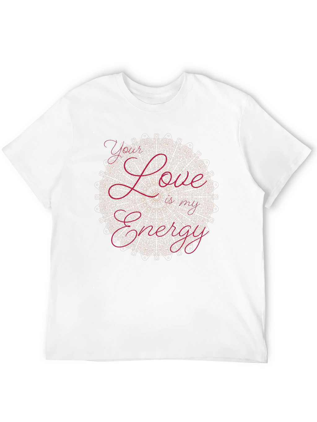 Love is My Energy Black Graphic Tee