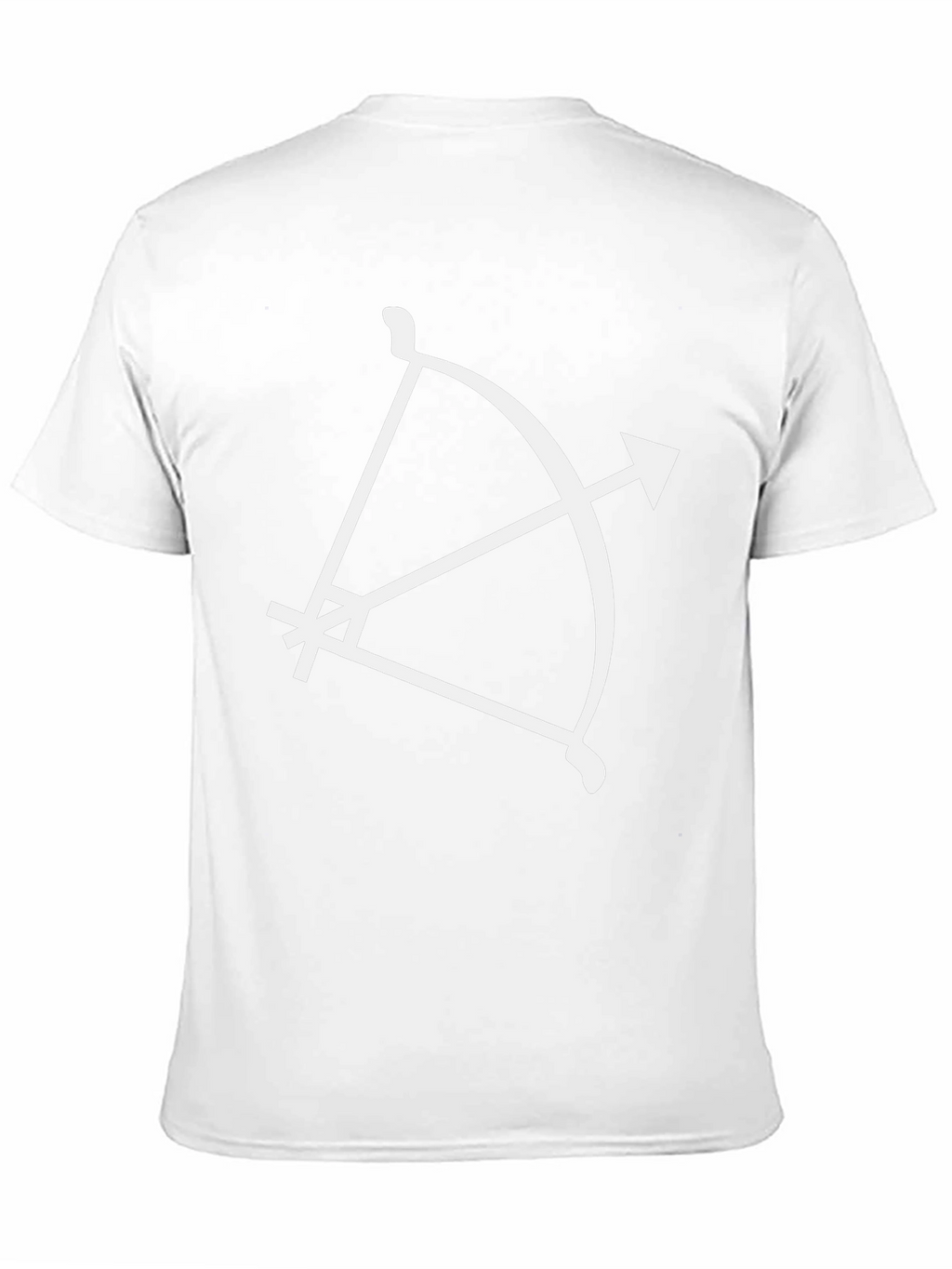 Archer T-Shirt - Black Bow and Arrow Design
