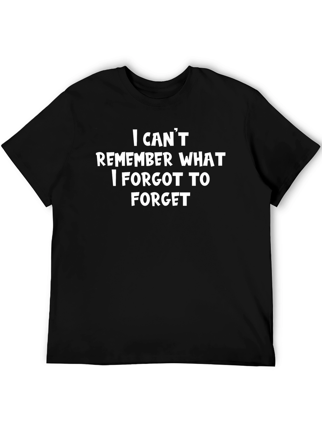Funny Memory Loss T-Shirt - I Cant Remember