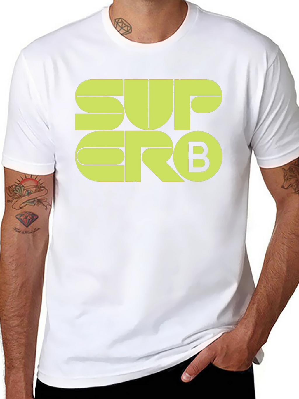 Superb Graphic Tee - Cool Retro Style
