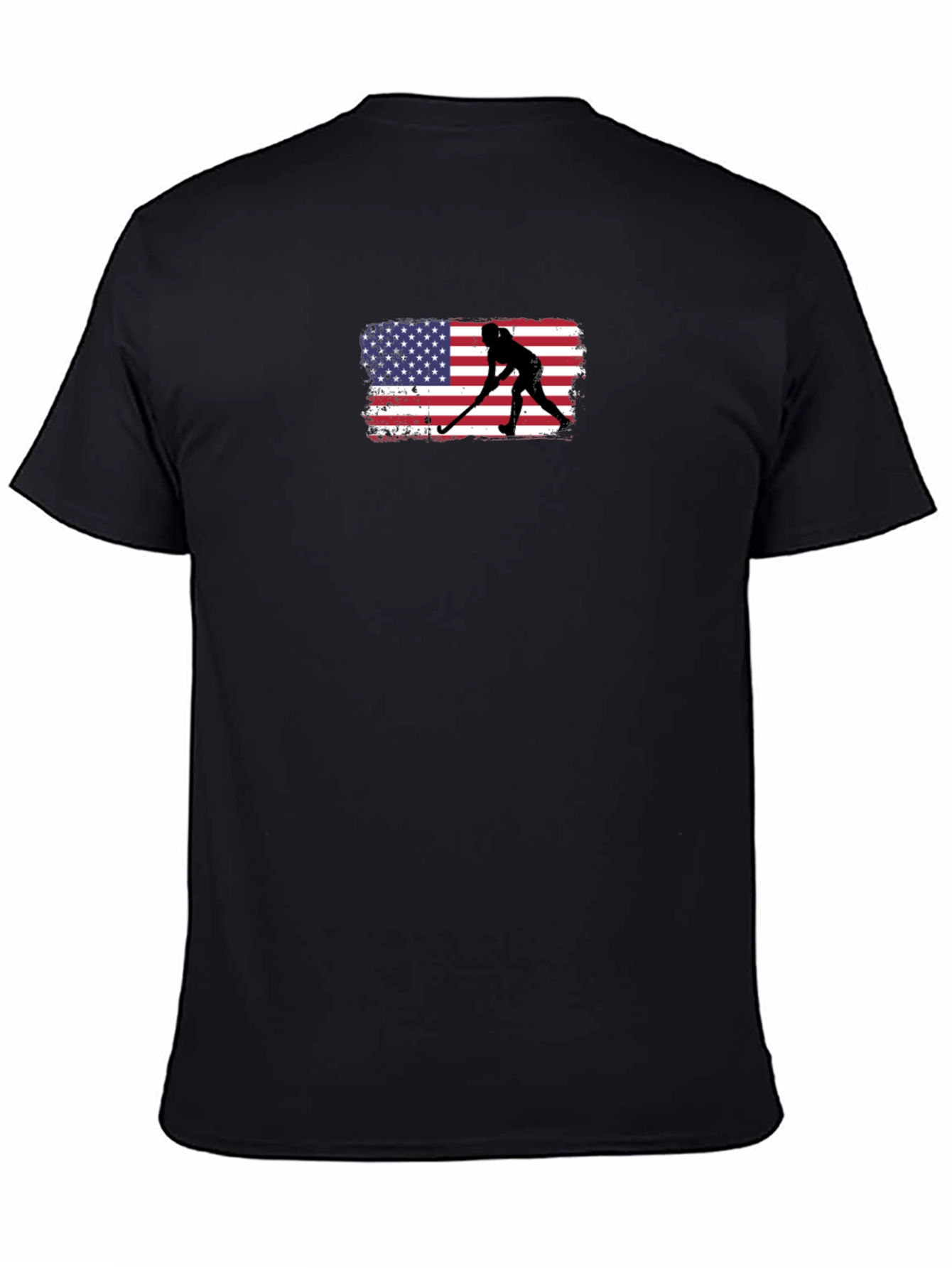 Hockey USA Flag Graphic Tee