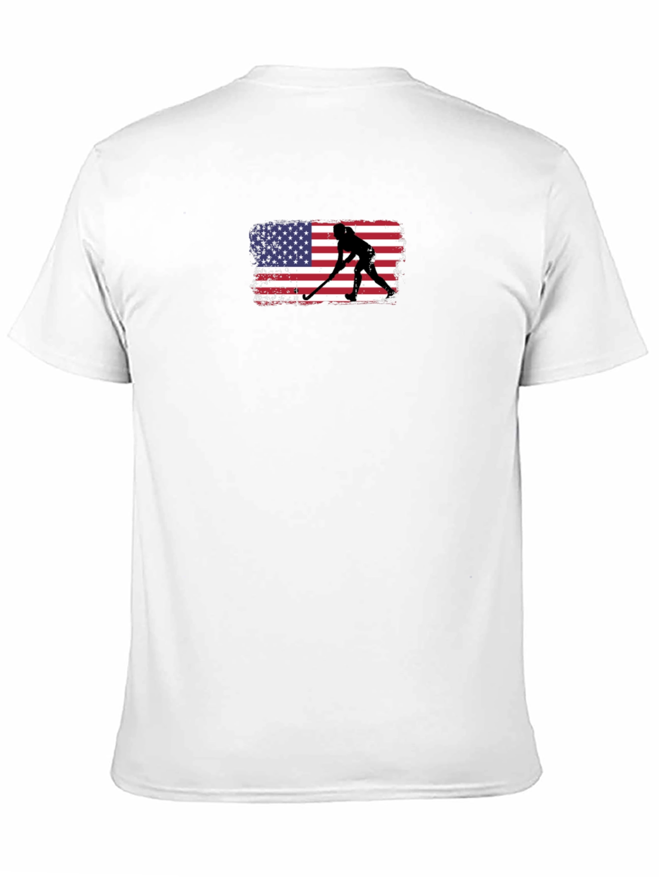 Hockey USA Flag Graphic Tee