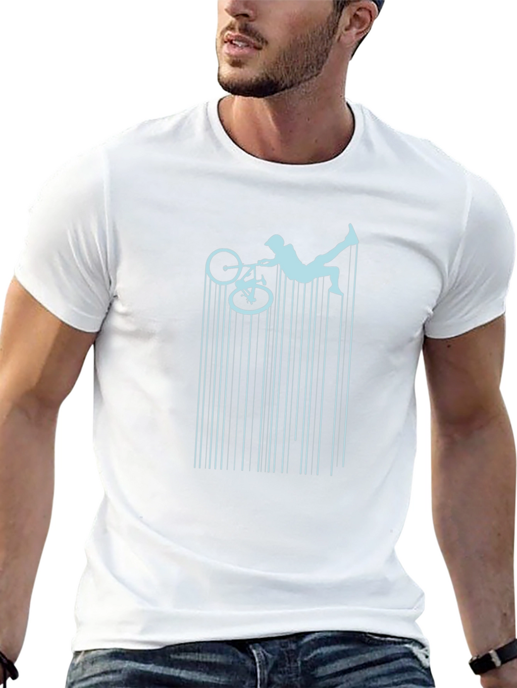 BMX Rider T-Shirt - Black