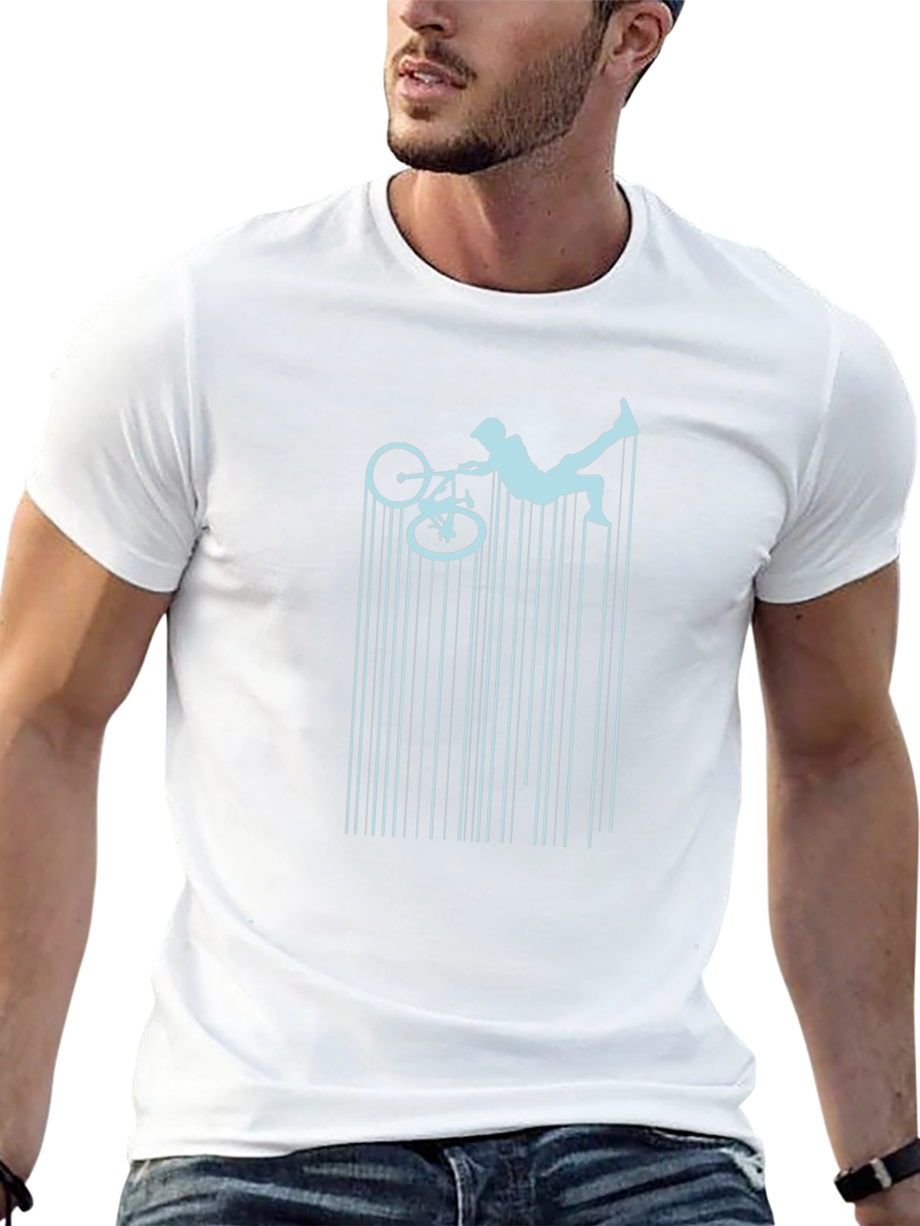 BMX Rider T-Shirt - Black