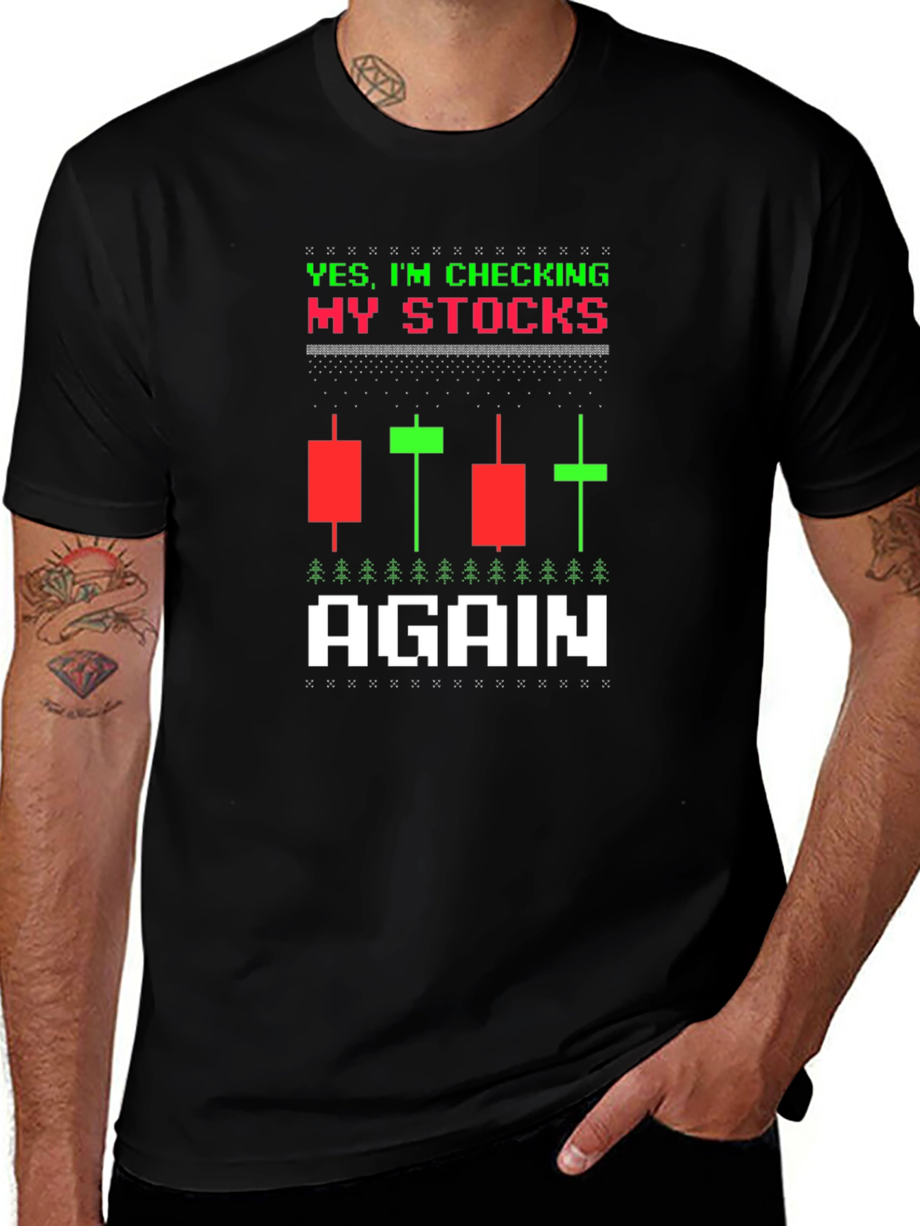 Checking My Stocks T-Shirt