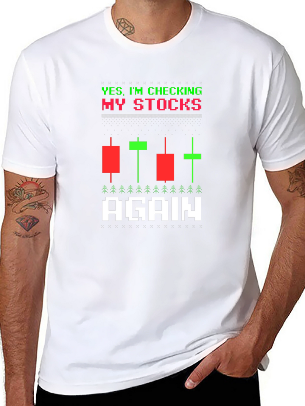 Checking My Stocks T-Shirt
