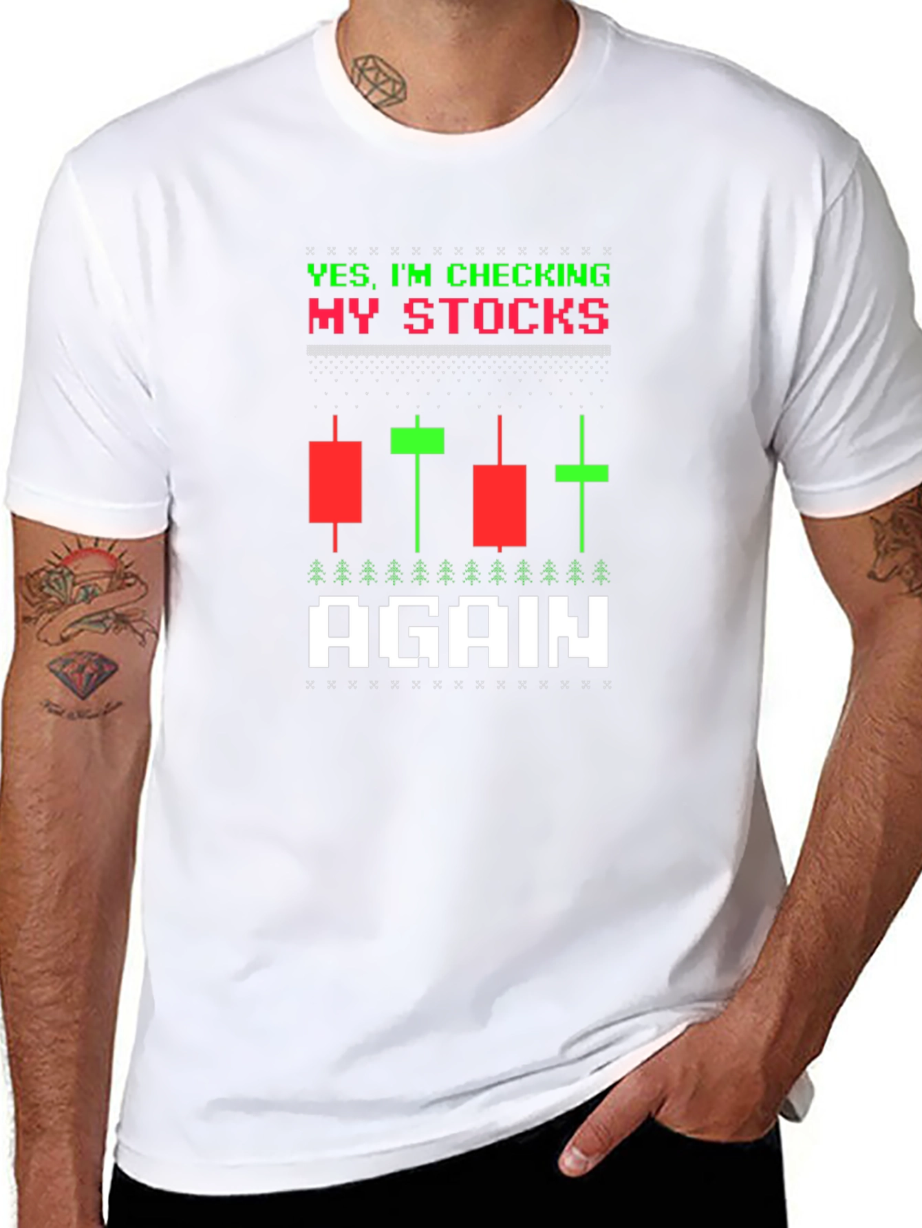 Checking My Stocks T-Shirt