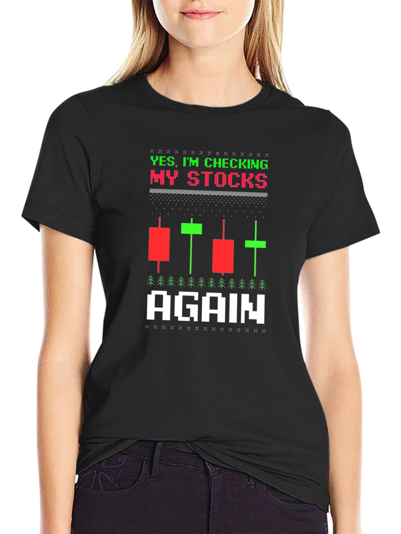Checking My Stocks T-Shirt