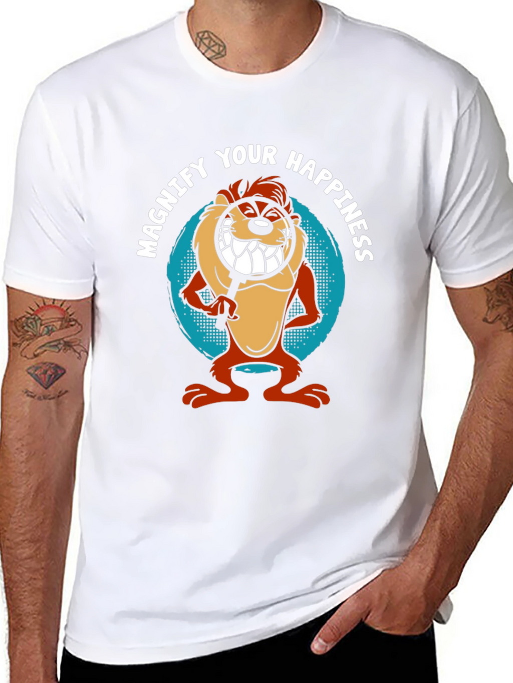 Magnify Happiness Taz T-Shirt