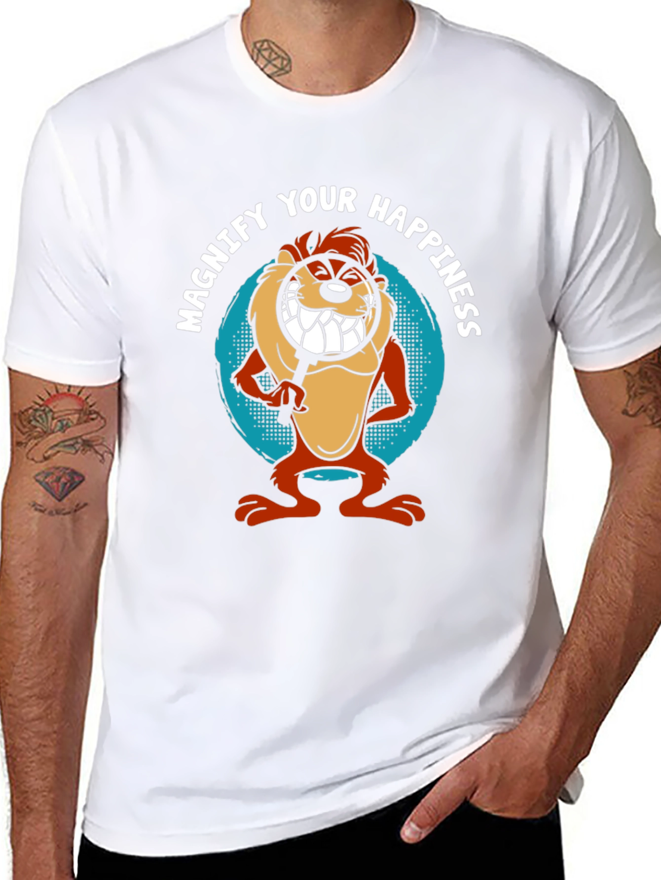 Magnify Happiness Taz T-Shirt