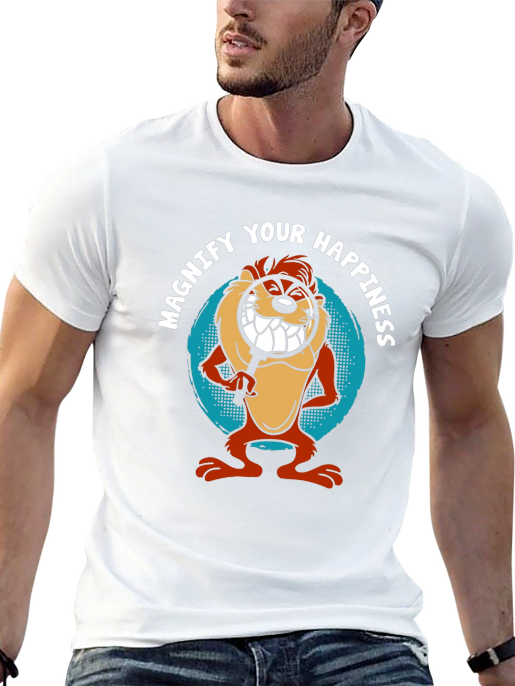 Magnify Happiness Taz T-Shirt