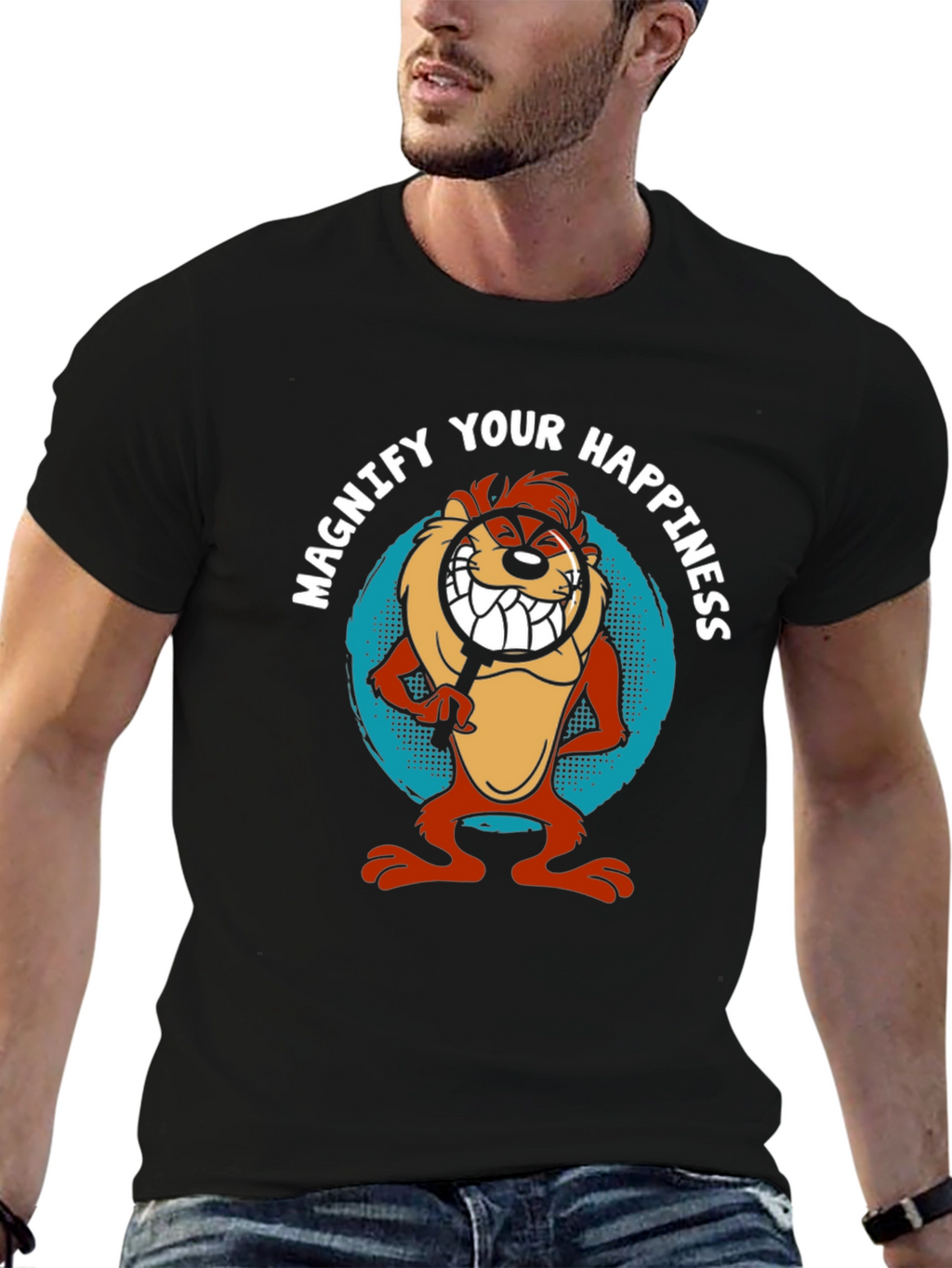 Magnify Happiness Taz T-Shirt