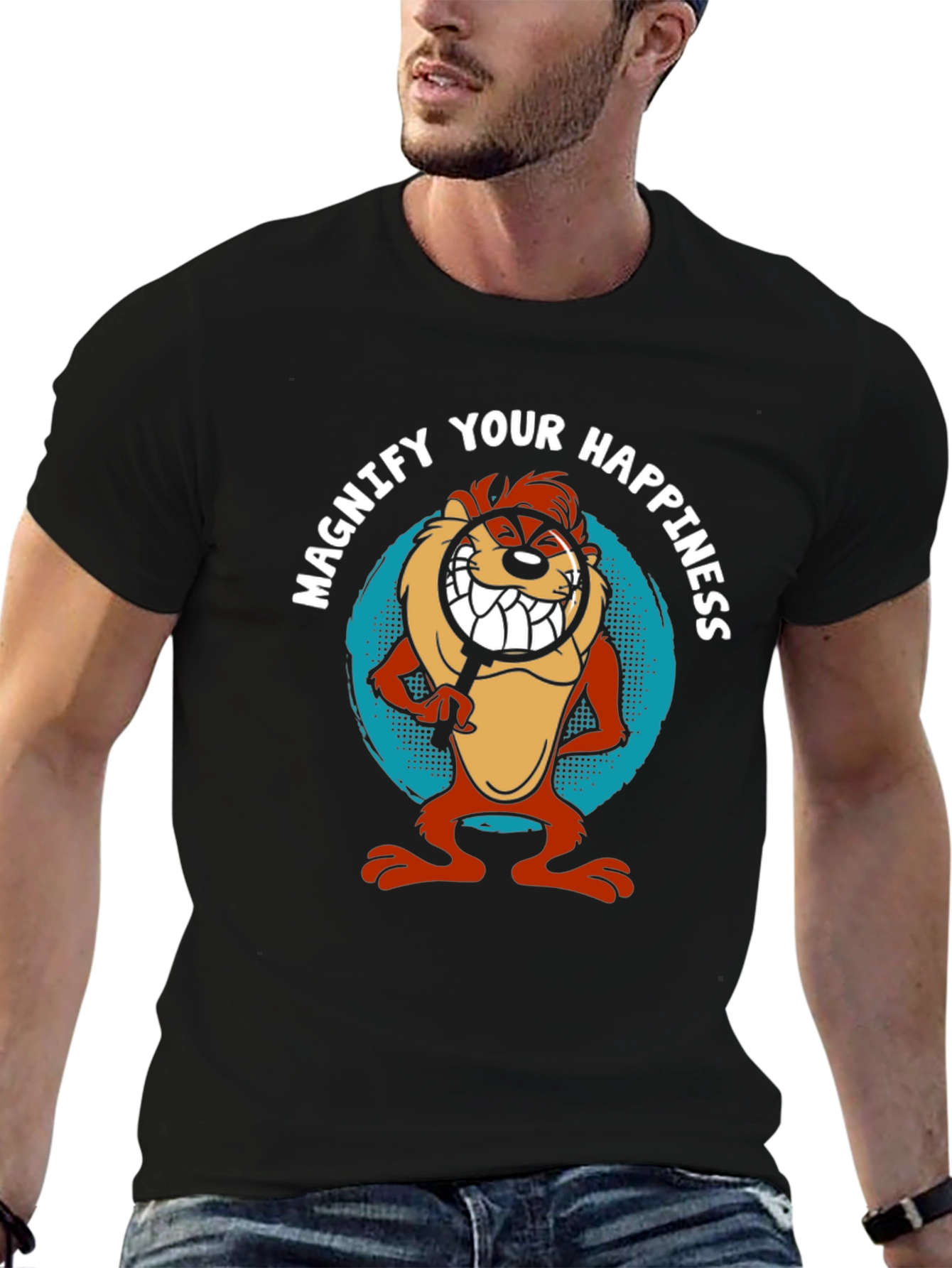 Magnify Happiness Taz T-Shirt