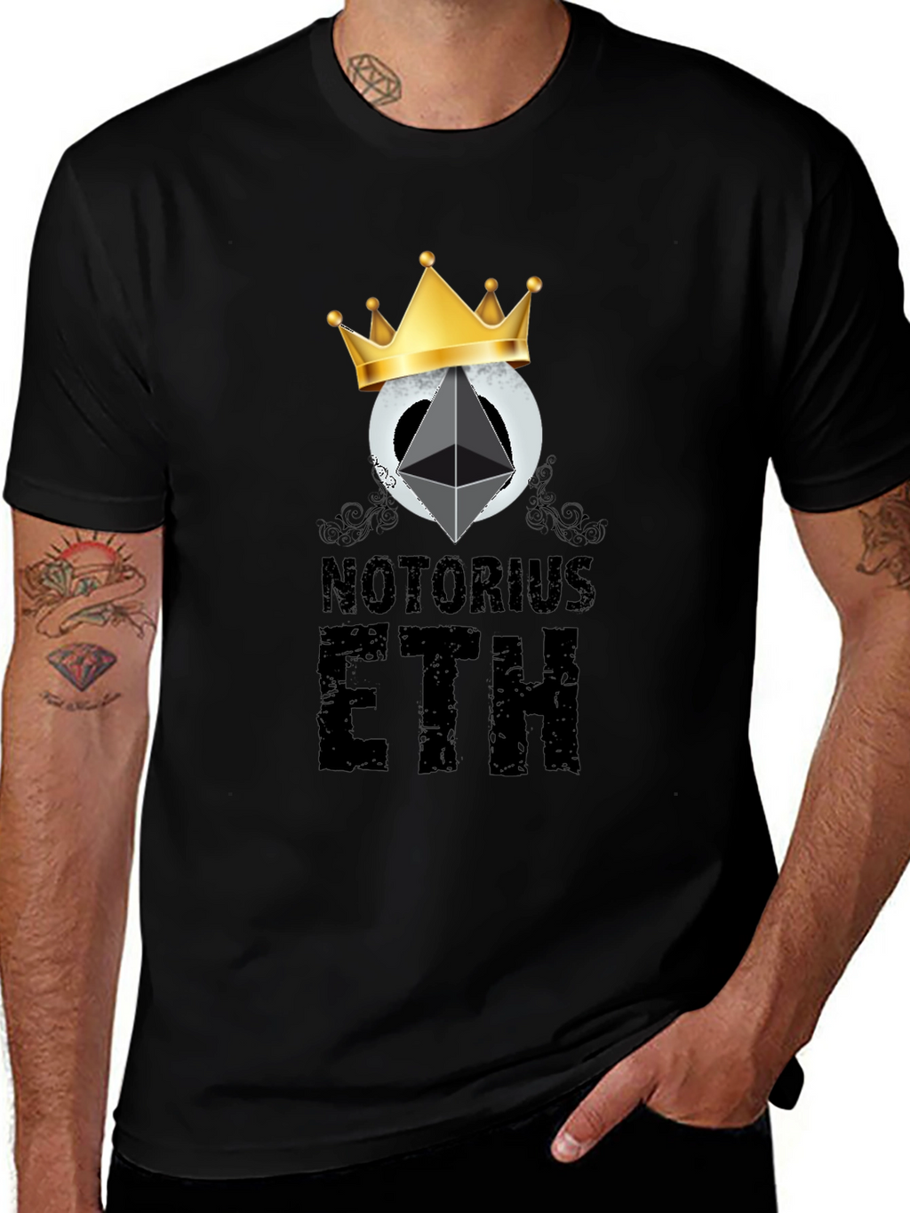 Notorious ETH Crown Graphic Tee