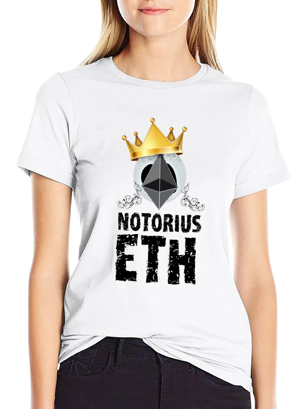 Notorious ETH Crown Graphic Tee