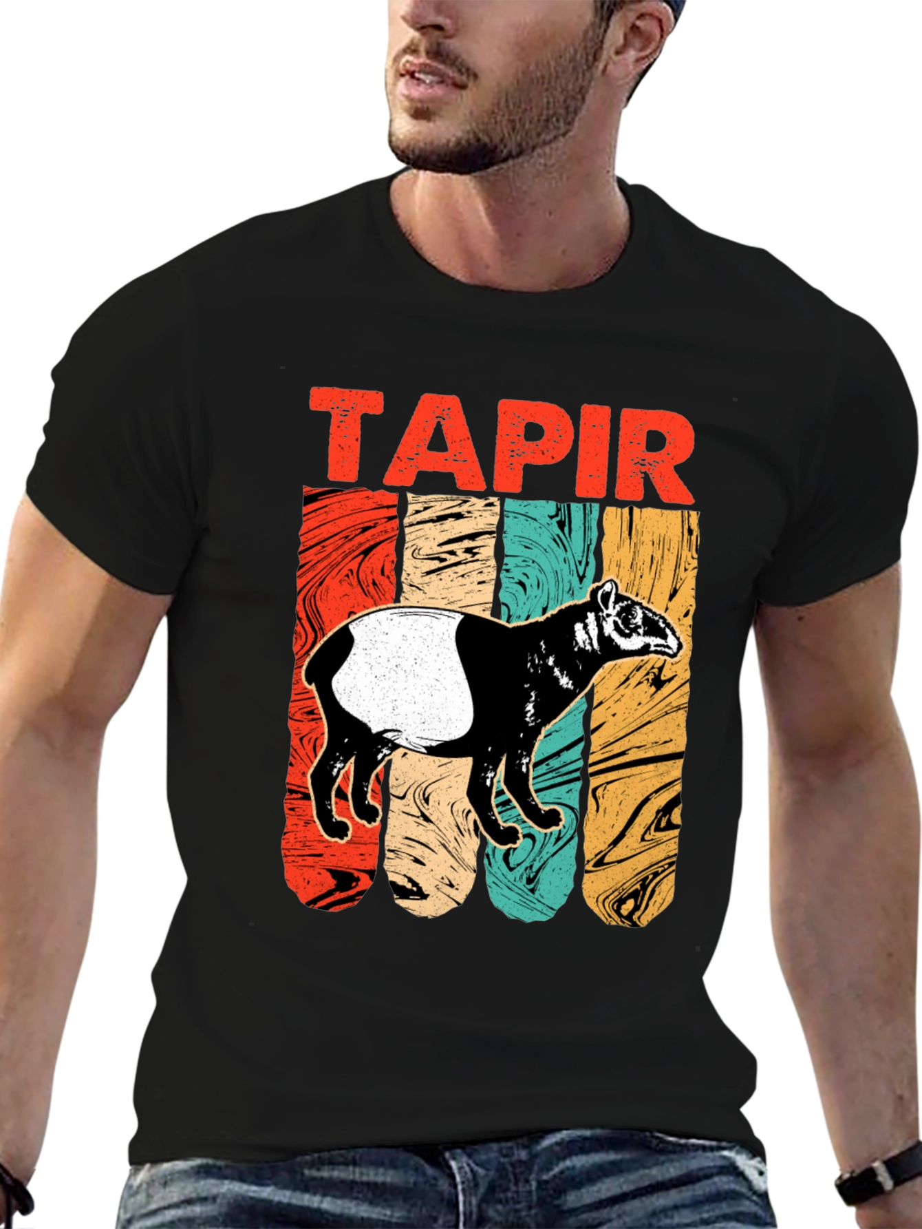 Vintage Tapir T-Shirt - Retro Animal Tee