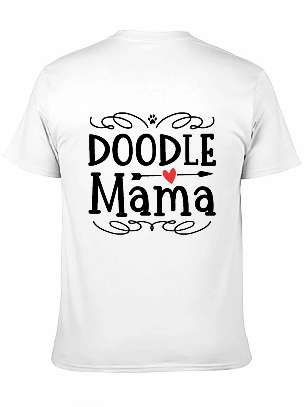 Doodle Mama Black T-Shirt - Dog Lover Tee