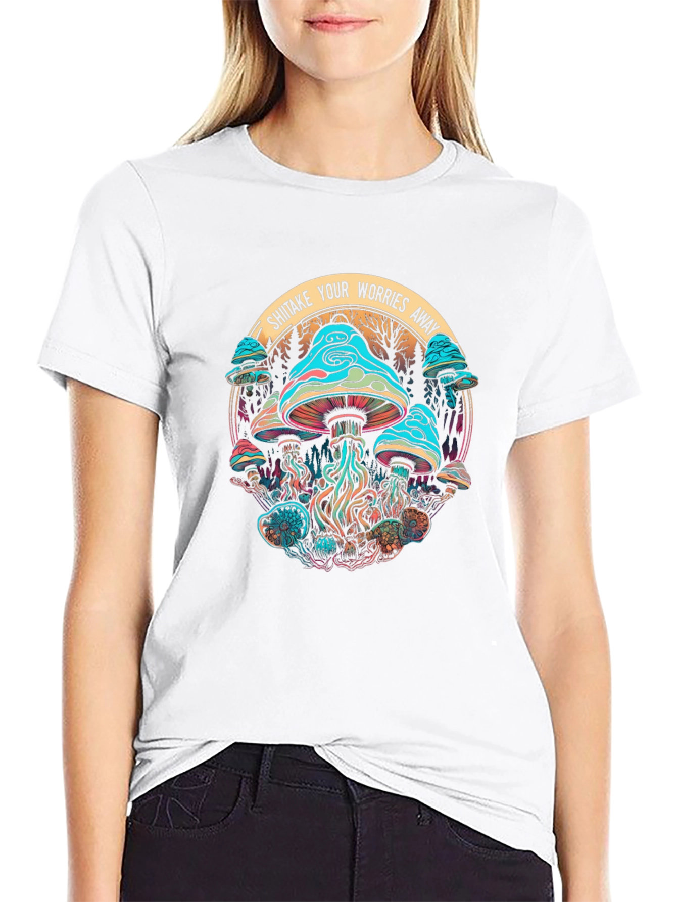 Shiitake Your Worries Away T-Shirt