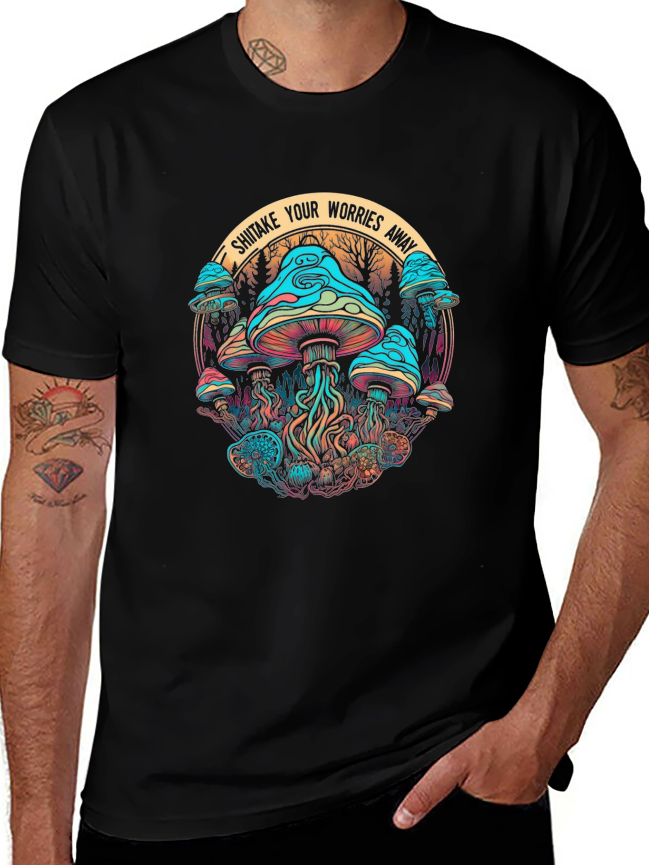 Shiitake Your Worries Away T-Shirt
