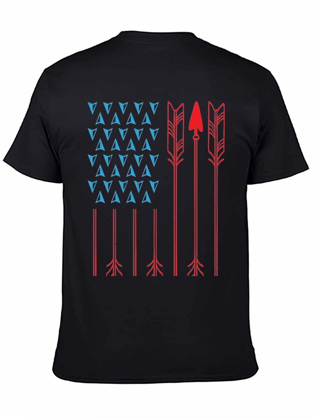 American Flag Arrow T-Shirt - Native Inspired Tee