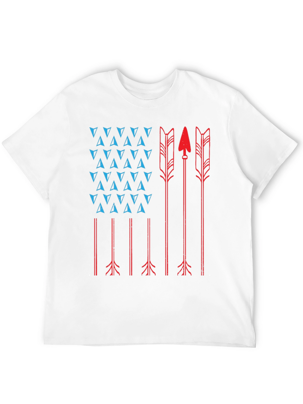 American Flag Arrow T-Shirt - Native Inspired Tee